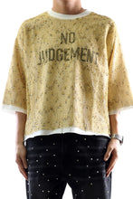 Load image into Gallery viewer, Petal S/N Jersey 3/4 Sleeve Crop Top Tee