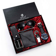 Load image into Gallery viewer, Mens Gift Set: Elegant Watch, Belt, and Wallet for Him - Perfect Men's Gift Set