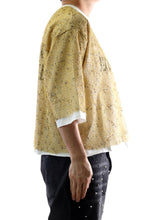 Load image into Gallery viewer, Petal S/N Jersey 3/4 Sleeve Crop Top Tee