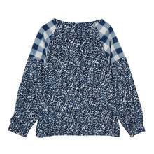 Load image into Gallery viewer, Two Tone Mixed Print Sweater