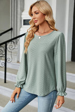 Load image into Gallery viewer, 🌸 Round Neck Flounce Sleeve T-Shirt