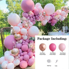 Load image into Gallery viewer, 119 Pcs Peach Pink Rose Gold Latex Balloons For Wedding Birthday Valentine's Day Party Decorations Office Parties Baby Showers Girl Birthday Party Ballon Decoration IN Modern Style