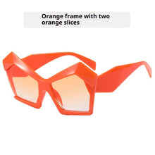 Load image into Gallery viewer, Oversized Square Cateye Polarized Sunglasses Big Trendy Style Fashionable Personality Big Frame Sunglasses New Fashionable & Popular Street Style Sunglasses For Women