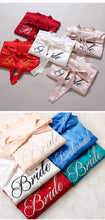 Load image into Gallery viewer, Custom Satin Bridesmaid Robes – Personalized with Name, Title, or Date | Wedding Party Gifts