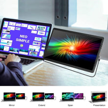 Load image into Gallery viewer, 12 Inch Laptop Dual Monitor 1920*1080 HD IPS LCD Dual Monitor Screen Extender Laptops For Macbook Huawei