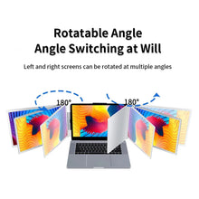 Load image into Gallery viewer, 12 Inch Laptop Dual Monitor 1920*1080 HD IPS LCD Dual Monitor Screen Extender Laptops For Macbook Huawei