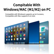 Load image into Gallery viewer, 12 Inch Laptop Dual Monitor 1920*1080 HD IPS LCD Dual Monitor Screen Extender Laptops For Macbook Huawei