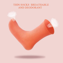 Load image into Gallery viewer, 1/2 Pairs Girls Thin Socks Pack Harajuku Cute Long Frilly Socks Casual Soft Nylon High Elastic Solid White Purple Solid Color Stylish Casual Socks For Men And Women