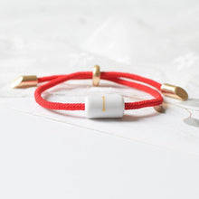 Load image into Gallery viewer, 12 Zodiac Bracelet Charm Jewelry Adjustable Braided Rope Couple Bracelets Handmade Navy String Bracelet With Metal Knot Men Women Braided Bracelets Gifts