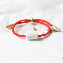 Load image into Gallery viewer, 12 Zodiac Bracelet Charm Jewelry Adjustable Braided Rope Couple Bracelets Handmade Navy String Bracelet With Metal Knot Men Women Braided Bracelets Gifts