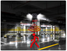 Load image into Gallery viewer, 60W Super Bright Deformable LED Light for Gym Warehouse Garage 6000 Lumens