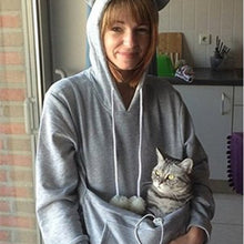 Load image into Gallery viewer, Cat Lovers Hoodie – Unisex Casual Cat Graphic Pullover