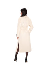Load image into Gallery viewer, Premium 100% Australian Merino Wool Coat in Marshmallow