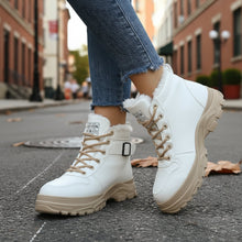 Load image into Gallery viewer, Women’s Mid-Calf Fleece-Lined Winter Boots