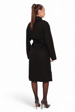 Load image into Gallery viewer, Noir Genuine Karakul Wool Overcoat