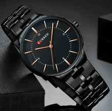 Load image into Gallery viewer, Men's Waterproof Watch With Shining Bracelet In Five Modern Designs Perfect Gift For Your Loved One