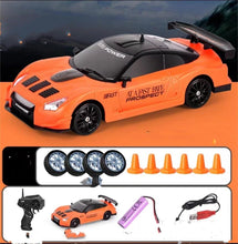 Load image into Gallery viewer, 2.4G Drift Rc Car 4WD RC Drift Car Toy Remote Control GTR Model AE86 Vehicle Car RC Racing Car Toy For Children Christmas Gifts