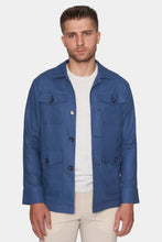 Load image into Gallery viewer, Slim Safari Coat (ocean)