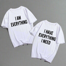 Load image into Gallery viewer, Couples with short sleeve t-shirts