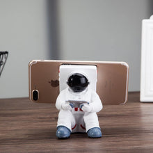 Load image into Gallery viewer, Creative Astronaut Spaceman Phone Holder For Desk Cell Phone Stand Tablets Holder Supporter