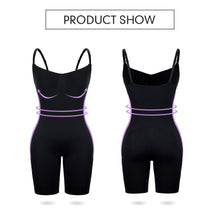 Load image into Gallery viewer, Everyday Cami Shaper Bodysuit – Tummy Control Booty Lift Open-Crotch Shapewear for Women