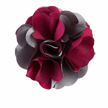 Load image into Gallery viewer, Vittorio Vico Mens Formal Two-Tone Flower Lapel Pin: Flower Pin Suit Accessories Pins for Suit or Tuxedo