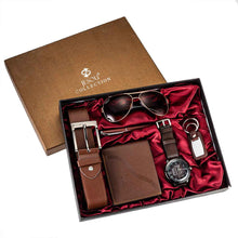 Load image into Gallery viewer, Mens Gift Set: Elegant Watch, Belt, and Wallet for Him - Perfect Men's Gift Set