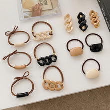 Load image into Gallery viewer, 1/3Pcs/Set Women Scrunchie Hair Ties Ponytail Holder Headband Rubber Bands Fashion Elastic Hair Bands Hair Rope Gorgeous Hair Accessories For Women