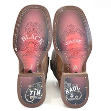 Load image into Gallery viewer, Tin Haul Blackjack/Winning - Men's Leather Cowboy Boot