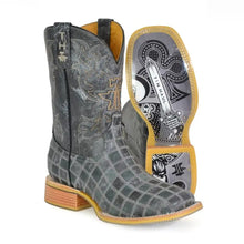 Load image into Gallery viewer, Tin Haul King Of Clubs/Cowboy Card - Men's Leather Cowboy Boot