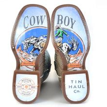 Load image into Gallery viewer, Tin Haul Quantum/Retro Rodeo - Men's Leather Cowboy Boot