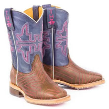 Load image into Gallery viewer, Tin Haul Starlight / Unicorn Sole (Purple) - Little Kids/Big Kids Leather Cowgirl Boots