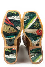 Load image into Gallery viewer, Tin Haul Alpha Angler - Men's Leather Cowboy Boot