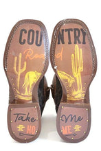 Load image into Gallery viewer, Tin Haul Paisley Python - Women's Leather Cowgirl Boot