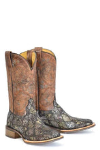 Load image into Gallery viewer, Tin Haul Paisley Python - Women's Leather Cowgirl Boot