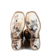 Load image into Gallery viewer, Tin Haul Wild Cat - Women's Leather Cowgirl Boot