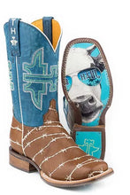 Load image into Gallery viewer, Tin Haul Hands Off - Women's Leather Cowgirl Boot