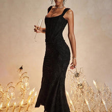 Load image into Gallery viewer, Mozision Off-shoulder Backless Sexy Evening Dress For Women Purple Sleeveless Strapless Ruched Bodycon Club Party Dress