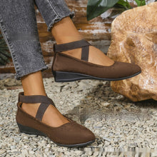 Load image into Gallery viewer, Elastic Band Platform Wedge Pumps – 6 Colors EU 35–43