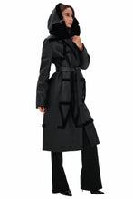 Load image into Gallery viewer, Genuine Shearling Lamb Leather ⇆ Reversible Coat
