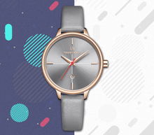 Load image into Gallery viewer, Women's Luxury Watch With Leather Belts Shiny Steel Case Scratch Resistant Glass Unique Design Perfect Gift