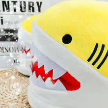 Load image into Gallery viewer, Warm Shark Womens Home Slippers Fashion Plush Winter Funny Elegant Women Slippers Cute Cartoon Shark Indoor Warm Home Cotton Slippers