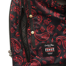 Load image into Gallery viewer, Kingsnake Men’s Motorcycle Leather Vest
