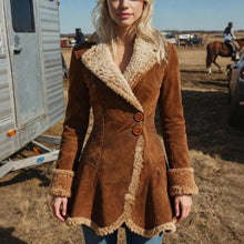 Load image into Gallery viewer, Women’s Thick Fleece Fur Lined Winter Coat