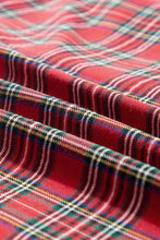 Load image into Gallery viewer, Plus Size Christmas Plaid Shirt and Pants Set