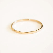 Load image into Gallery viewer, 14K Gold Filled Textured Stacking Ring