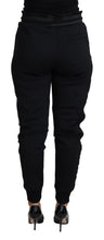 Load image into Gallery viewer, Dolce & Gabbana Black Polyester Neoprene Jogger Trouser Pants