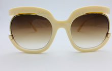 Load image into Gallery viewer, Cat Eye Half-Frame UV400 Sunglasses – Women’s Fashion Eyewear