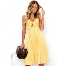 Load image into Gallery viewer, Women Summer Dresses Sleeveless Backless Strap Long Close-fitting Sheath Female Party Evening Dresses Vestidos