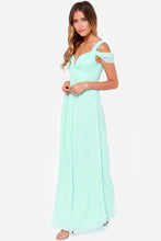 Load image into Gallery viewer, Long Floor Length Elegant Greek Style Pleated Dress
